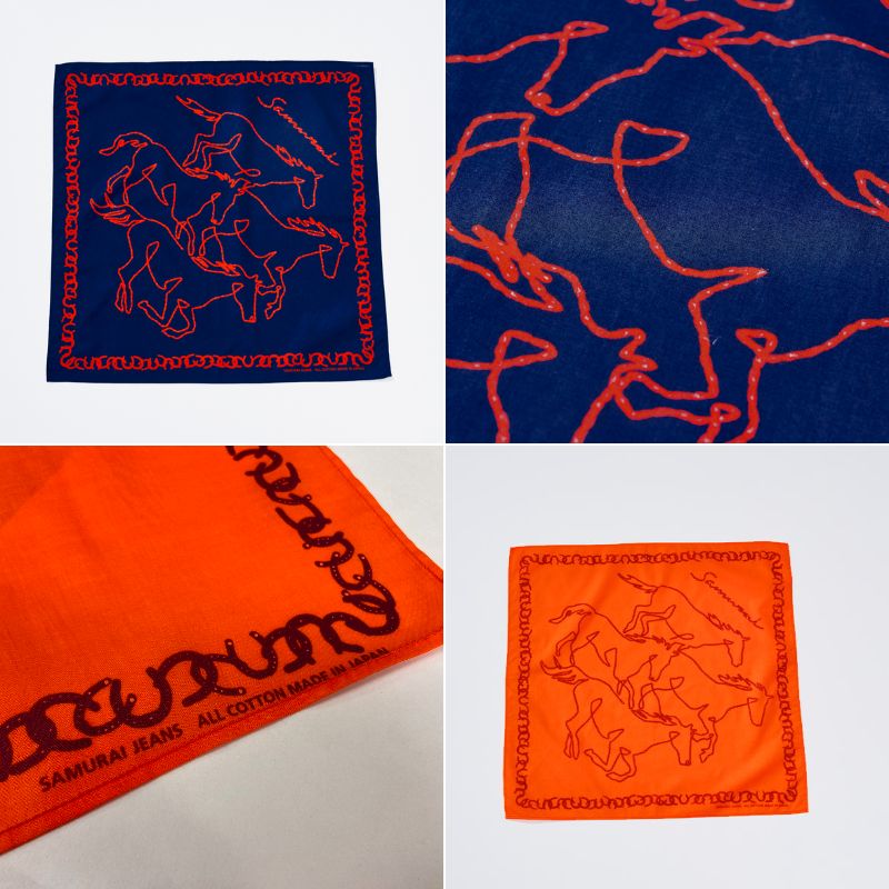 SJ-BANDANA-03 午柄バンダナ SJBANDANA03 SAMURAIJEANS サムライジーンズ バンダナ スカーフの画像