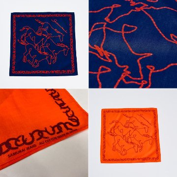 SJ-BANDANA-03 午柄バンダナ SJBANDANA03 SAMURAIJEANS サムライジーンズ バンダナ スカーフの画像