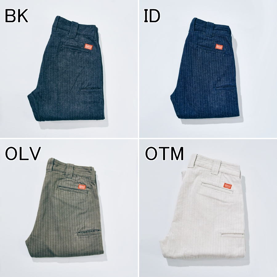 先行予約受付中！SWC510DBN-HB ダブルニーワークパンツ SWC510DBNHB SAMURAIJEANS サムライジーンズデニムジーンズ SAMURAIWORKCLOTHESの画像