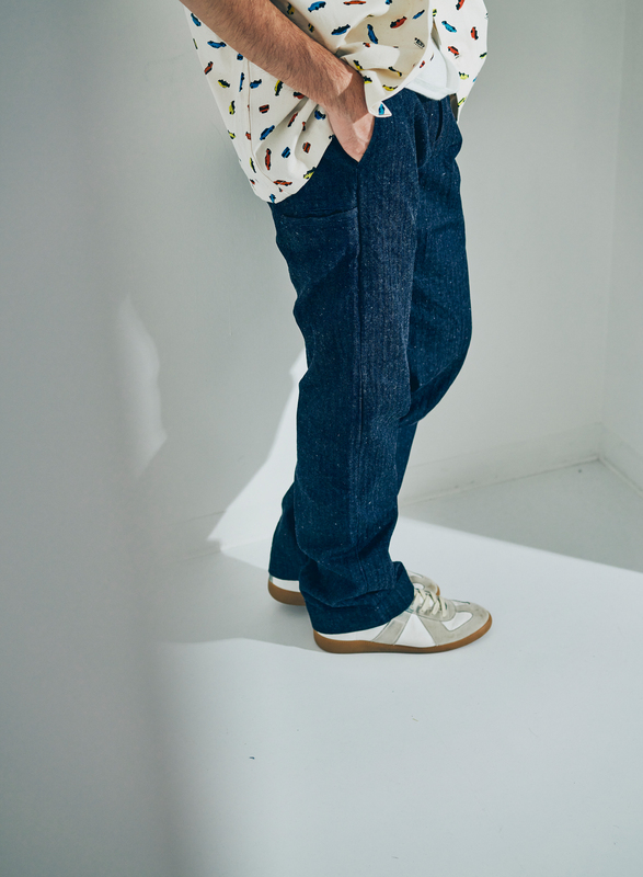 先行予約受付中！SWC300WP-HB ヘリンボーンワークパンツ SWC300WPHB SAMURAIJEANS サムライジーンズデニムジーンズ SAMURAIWORKCLOTHESの画像