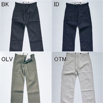 先行予約受付中！SWC300WP-HB ヘリンボーンワークパンツ SWC300WPHB SAMURAIJEANS サムライジーンズデニムジーンズ SAMURAIWORKCLOTHESの画像