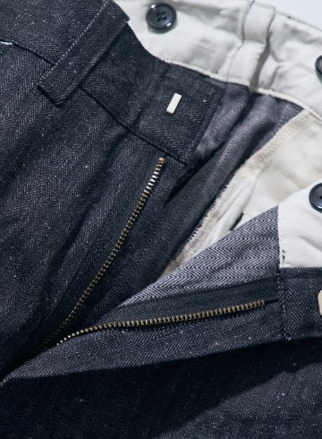 先行予約受付中！SWC300WP-HB ヘリンボーンワークパンツ SWC300WPHB SAMURAIJEANS サムライジーンズデニムジーンズ SAMURAIWORKCLOTHESの画像