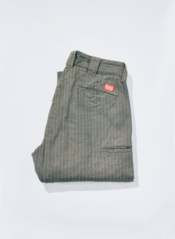 先行予約受付中！SWC300WP-HB ヘリンボーンワークパンツ SWC300WPHB SAMURAIJEANS サムライジーンズデニムジーンズ SAMURAIWORKCLOTHESの画像