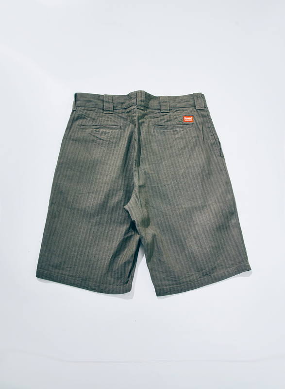 先行予約受付中！SWC250C-HB ショートパンツ SWC250CHB SAMURAIJEANS サムライジーンズデニムジーンズ SAMURAIWORKCLOTHES ヘリンボーンの画像