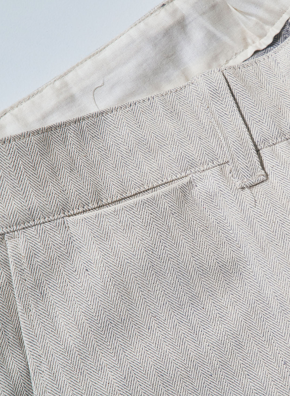 先行予約受付中！SWC250C-HB ショートパンツ SWC250CHB SAMURAIJEANS サムライジーンズデニムジーンズ SAMURAIWORKCLOTHES ヘリンボーンの画像