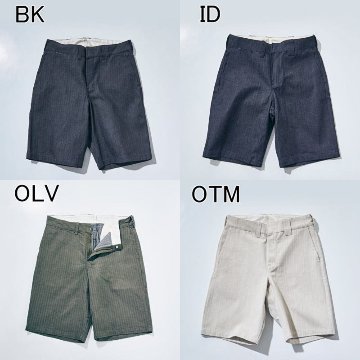 先行予約受付中！SWC250C-HB ショートパンツ SWC250CHB SAMURAIJEANS サムライジーンズデニムジーンズ SAMURAIWORKCLOTHES ヘリンボーンの画像
