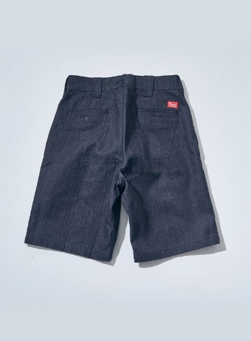 先行予約受付中！SWC250C-HB ショートパンツ SWC250CHB SAMURAIJEANS サムライジーンズデニムジーンズ SAMURAIWORKCLOTHES ヘリンボーンの画像