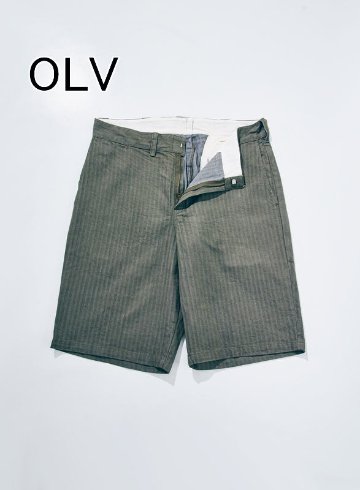 先行予約受付中！SWC250C-HB ショートパンツ SWC250CHB SAMURAIJEANS サムライジーンズデニムジーンズ SAMURAIWORKCLOTHES ヘリンボーンの画像