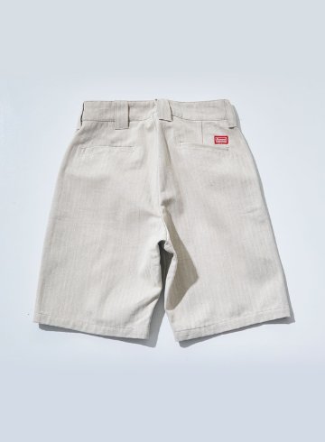 先行予約受付中！SWC250C-HB ショートパンツ SWC250CHB SAMURAIJEANS サムライジーンズデニムジーンズ SAMURAIWORKCLOTHES ヘリンボーンの画像