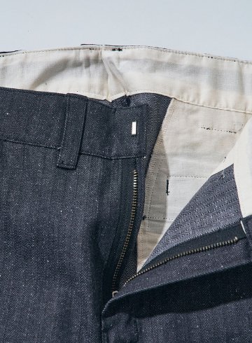 先行予約受付中！SWC250C-HB ショートパンツ SWC250CHB SAMURAIJEANS サムライジーンズデニムジーンズ SAMURAIWORKCLOTHES ヘリンボーンの画像