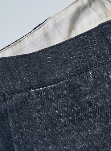 先行予約受付中！SWC250C-HB ショートパンツ SWC250CHB SAMURAIJEANS サムライジーンズデニムジーンズ SAMURAIWORKCLOTHES ヘリンボーンの画像