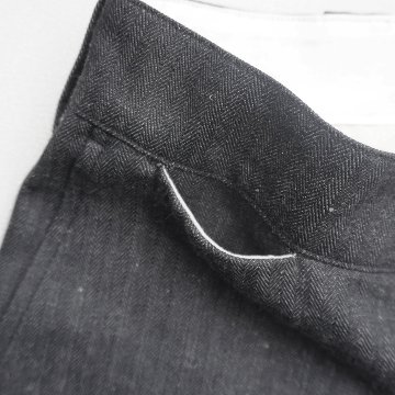 先行予約受付中！SWC250C-HB ショートパンツ SWC250CHB SAMURAIJEANS サムライジーンズデニムジーンズ SAMURAIWORKCLOTHES ヘリンボーンの画像