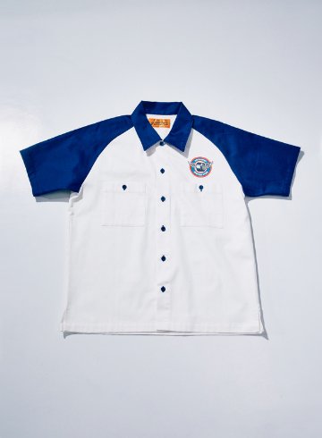 SMGS26 半袖オープンシャツ SAMURAIJEANS サムライジーンズワークシャツ サムライジーンズシャツ サムライ倶楽部 ワークシャツの画像