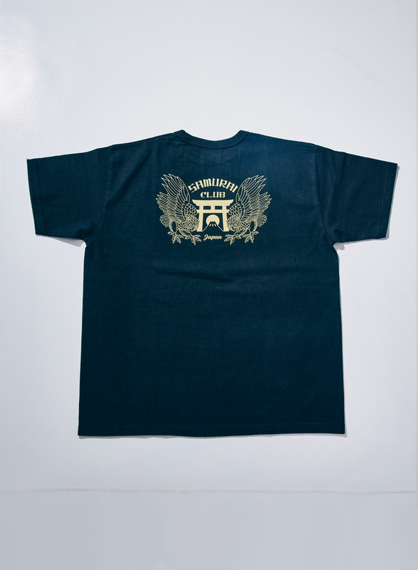 SCT26-101 サムライ倶楽部半袖Tシャツ26-101 SCT26101 SAMURAIJEANS サムライジーンズ サムライ倶楽部 サムライジーンズTシャツ サムライ倶楽部Tシャツの画像