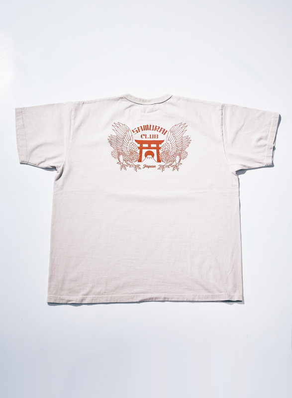 SCT26-101 サムライ倶楽部半袖Tシャツ26-101 SCT26101 SAMURAIJEANS サムライジーンズ サムライ倶楽部 サムライジーンズTシャツ サムライ倶楽部Tシャツの画像