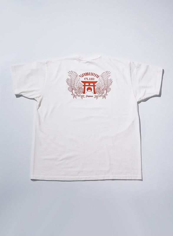 SCT26-101 サムライ倶楽部半袖Tシャツ26-101 SCT26101 SAMURAIJEANS サムライジーンズ サムライ倶楽部 サムライジーンズTシャツ サムライ倶楽部Tシャツの画像