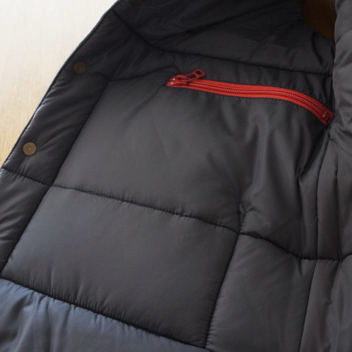 FN-OJ-DPV001 12.5oz DENIM PUFFER VEST FNOJDPV001 FLATHEAD フラットヘッド デニムベスト アウターの画像