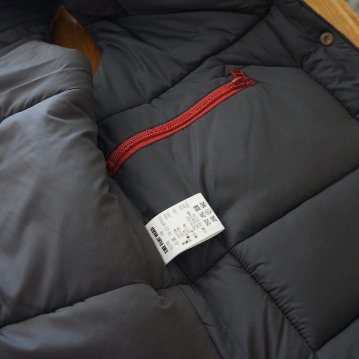 FN-OJ-DPV001 12.5oz DENIM PUFFER VEST FNOJDPV001 FLATHEAD フラットヘッド デニムベスト アウターの画像