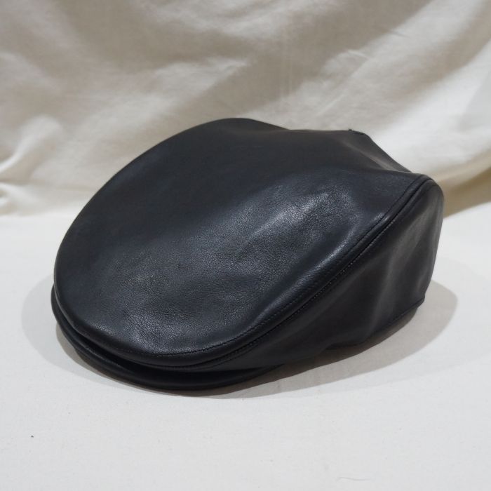 HCC-001(ワケアリ品)-BK-HCC-001のワケアリ品-HCC001(ワケアリ品)セカンドオリジナルBUFFSNINE-バフズナインレザーハンチングの画像