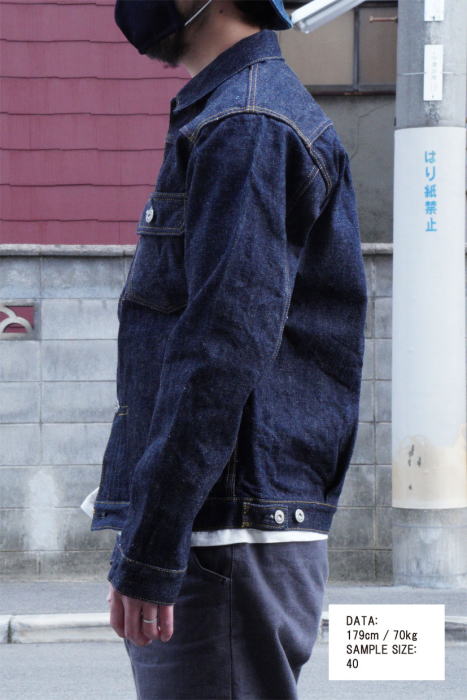 S5512PX19OZ-19OZポケット付きGジャン-SAMURAIJEANS-サムライジーンズデニムジャケット-Gジャンの画像