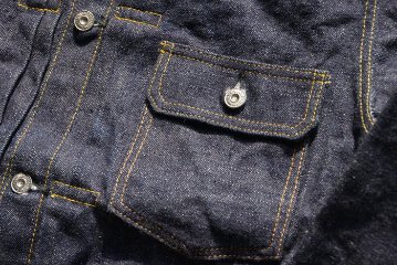 S5512PX19OZ-19OZポケット付きGジャン-SAMURAIJEANS-サムライジーンズデニムジャケット-Gジャンの画像