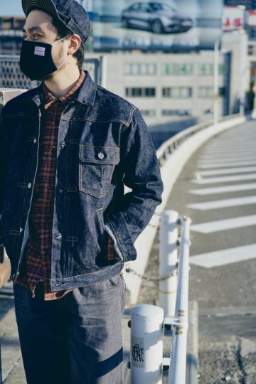 S5512PX19OZ-19OZポケット付きGジャン-SAMURAIJEANS-サムライジーンズデニムジャケット-Gジャンの画像