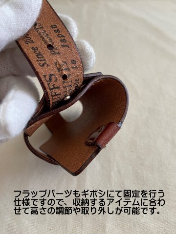 旧商品スペシャルプライス！LG-MC-01A-M-レザーケース LGMC01BM BUFFSNINE バフズナイン タバコ 名刺 ピルケース モバイルの画像