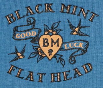 TNV-06W-サックスブルー-WISHING FOR-TNV06W-FLATHEAD-フラットヘッドTシャツ-フラットヘッドポロシャツ-BLACKMINT-ブラックミントTシャツの画像