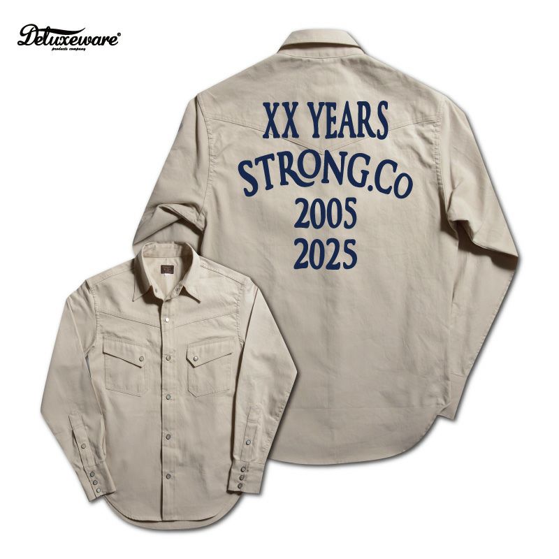 7501-EM1 NORTH EMB SHIRT DELUXEWARE デラックスウエアシャツ シャツ長袖の画像