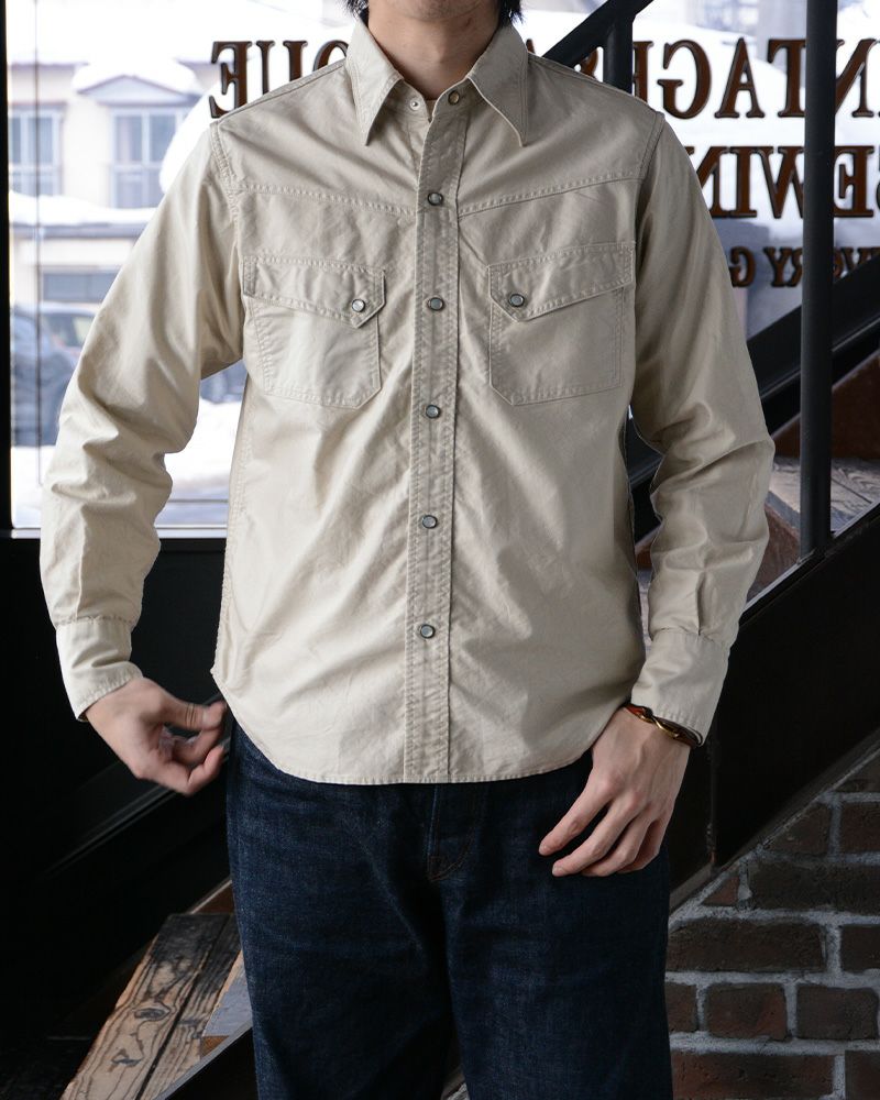 7501-EM1 NORTH EMB SHIRT DELUXEWARE デラックスウエアシャツ シャツ長袖の画像