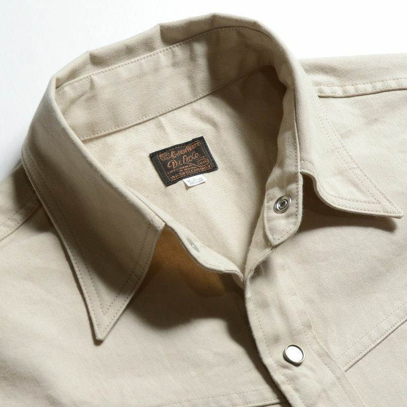 7501-EM1 NORTH EMB SHIRT DELUXEWARE デラックスウエアシャツ シャツ長袖の画像