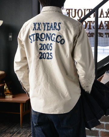 7501-EM1 NORTH EMB SHIRT DELUXEWARE デラックスウエアシャツ シャツ長袖の画像