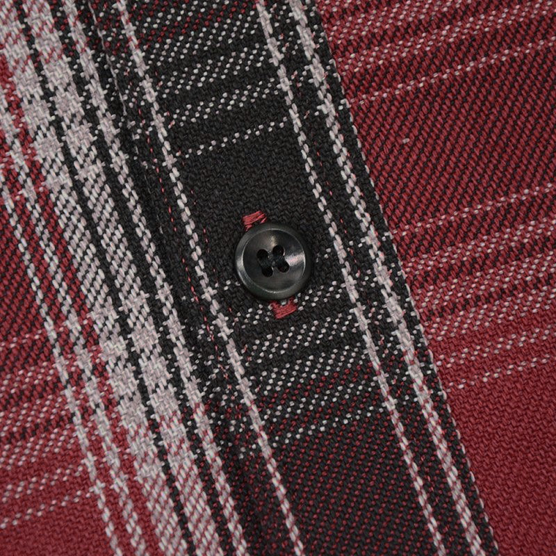 HV-59 OMBRE HEAVY NEL SHIRT HV59 DELUXEWARE デラックスウエアシャツ シャツ長袖 ネルシャツの画像