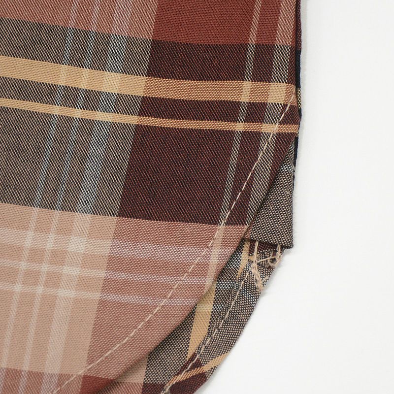 LV-33 VINTAGE RED CHECK LV33 DELUXEWARE デラックスウエアシャツ シャツ長袖の画像
