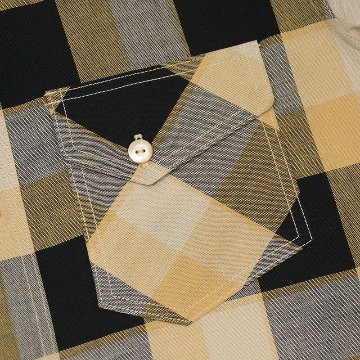 WWS-32S WESTERN CHECK SHIRT WWS32S DELUXEWARE デラックスウエア半袖シャツ シャツ半袖の画像