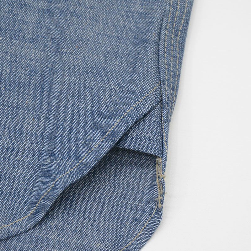 WWS-33SPT SHORT WORK SHIRT WWS33SPT DELUXEWARE デラックスウエア半袖シャツ シャツ半袖の画像