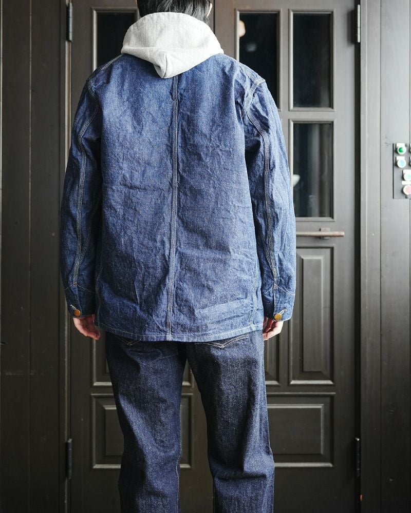 111XX 40S 10.5oz DARK DENIM COVERALL DELUXEWARE デラックスウエアジャケット アウターの画像