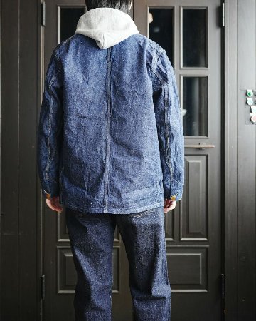 111XX 40S 10.5oz DARK DENIM COVERALL DELUXEWARE デラックスウエアジャケット アウターの画像