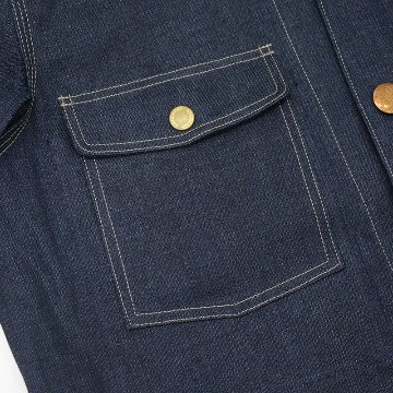 111XX 40S 10.5oz DARK DENIM COVERALL DELUXEWARE デラックスウエアジャケット アウターの画像