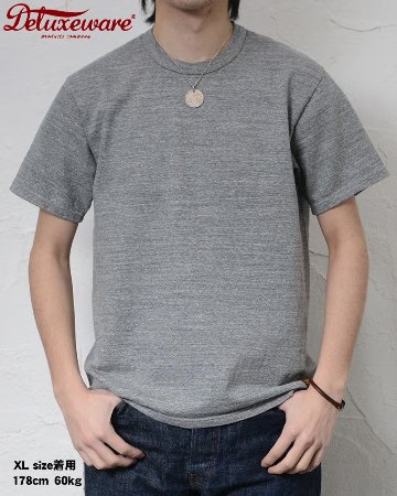 DXTS-00 MDGRY DX.3 DXTS00 DELUXEWARE デラックスウエアＴシャツの画像