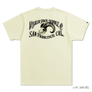 DXTS-2601 SADDLE DXTS2601 DELUXEWARE デラックスウエアＴシャツの画像