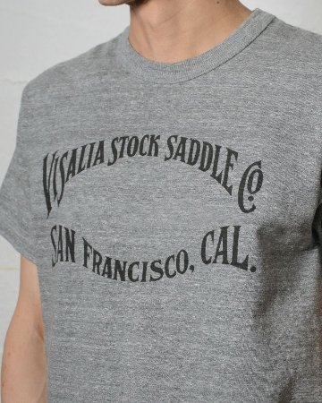 DXTS-2601 SADDLE DXTS2601 DELUXEWARE デラックスウエアＴシャツの画像