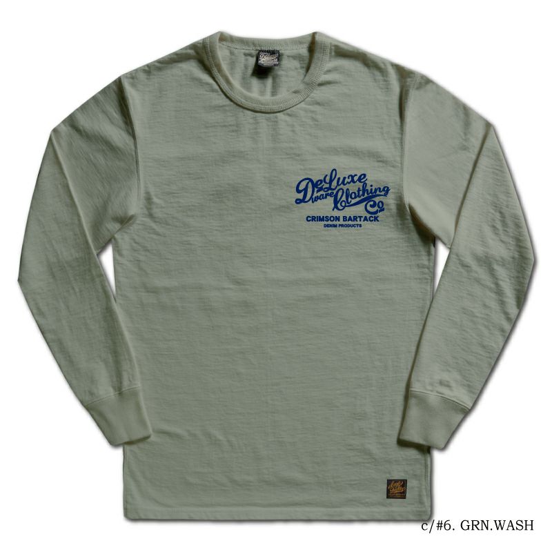 BRGX-264 CRIMSON BARTACK BRGX264 DELUXEWARE デラックスウエア長袖Tシャツ ロンTの画像