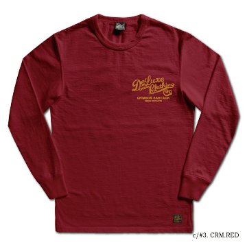 BRGX-264 CRIMSON BARTACK BRGX264 DELUXEWARE デラックスウエア長袖Tシャツ ロンTの画像