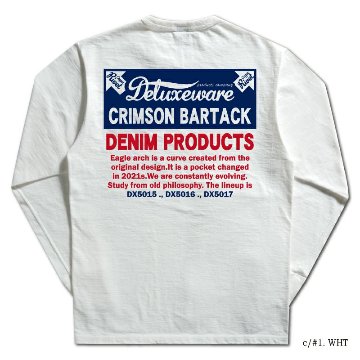 BRGX-264 CRIMSON BARTACK BRGX264 DELUXEWARE デラックスウエア長袖Tシャツ ロンTの画像