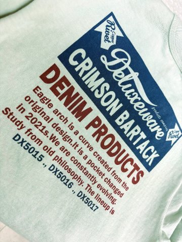 BRGX-264 CRIMSON BARTACK BRGX264 DELUXEWARE デラックスウエア長袖Tシャツ ロンTの画像