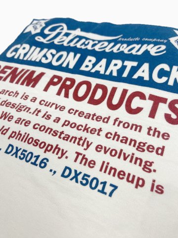 BRGX-264 CRIMSON BARTACK BRGX264 DELUXEWARE デラックスウエア長袖Tシャツ ロンTの画像