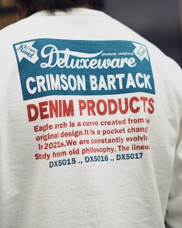 BRGX-264 CRIMSON BARTACK BRGX264 DELUXEWARE デラックスウエア長袖Tシャツ ロンTの画像