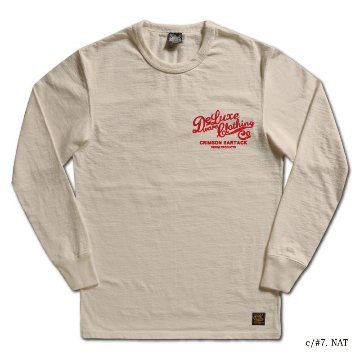 BRGX-264 CRIMSON BARTACK BRGX264 DELUXEWARE デラックスウエア長袖Tシャツ ロンTの画像