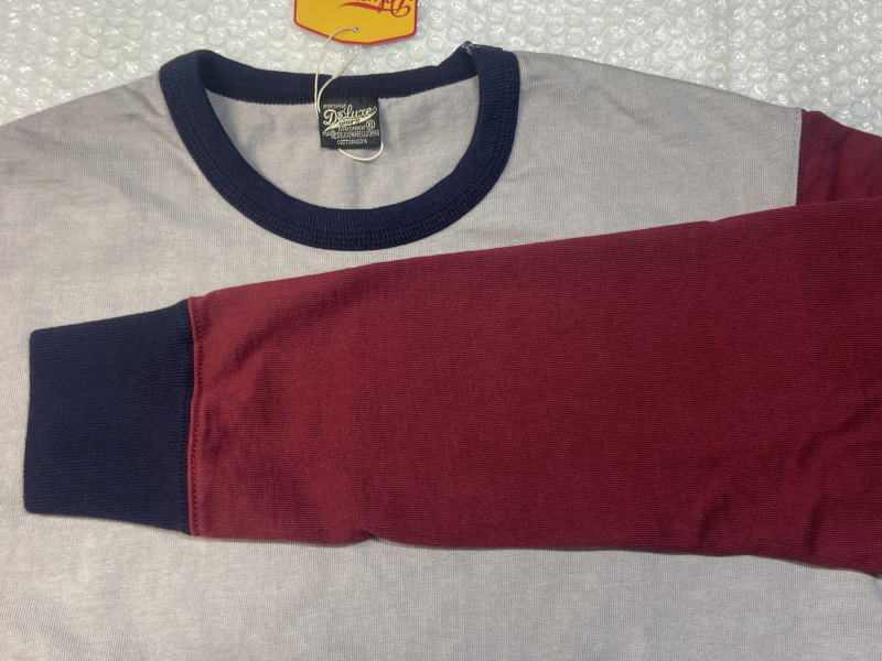DXTL-261 3C LONG SLEEVE DXTL261 DELUXEWARE デラックスウエア長袖Tシャツ ロンTの画像